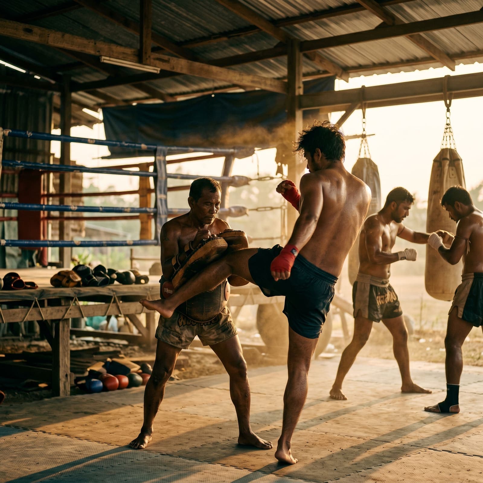 MUAY THAI · RING